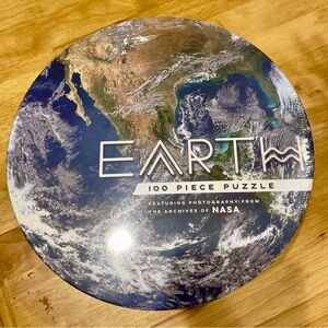 Earth: 100 Piece Puzzle: Featuring Photography From The Archives Of Nasa New!